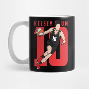 Kelsey Plum Comic Style Mug